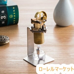 教育装置 DIYプレゼント 趣味 ミニスチームエンジン 科学実験 新品★ 模型 組立玩具 モデル実験機 金属 蒸気機関