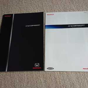 廃盤、2009年8月発行、型式DBA-CP3、ホンダ インスパイア。本カタログ、純正アクセサリーカタログセット。