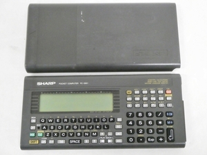 16 00-000000-00 [Y] SHARP シャープ PC-G801 ポケットコンピュータ POCKET COMPUTER ポケコン 福00