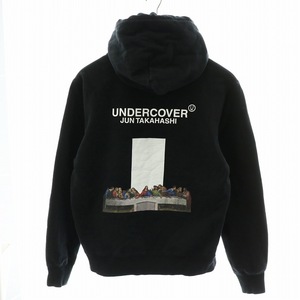 アンダーカバー UNDERCOVER Last Suppor 最後の晩餐 パーカー プルオーバー コットン 2 M 黒 ブラック UCV4815-1 /AN24 メンズ