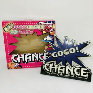 D【希少】ジャグラー 置時計 GOGO CHANCE 蓄光立体クロック JUGGLER スロット パチスロ ピエロ 企業物 ノベルティグッズ