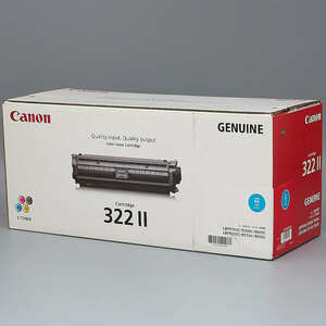 送料無料!! CANON カートリッジ322II シアン CRG-322IICYN 2651B001 トナーカートリッジ 純正