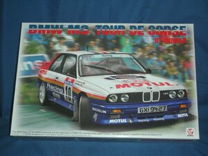 プラッツ/BEEMAX 1/24 レーシングシリーズ BMW M3 E30 1987 ツール・ド・コルス ラリー ウィナー プラモデル BX24029 成型色