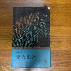 長編推理小説 死火山系 水上勉 昭和40年初版 山林王 大富豪 桧山財閥 浅間山 修平 複雑な事件 江田 絵理子 迫真の展開 ジャンク