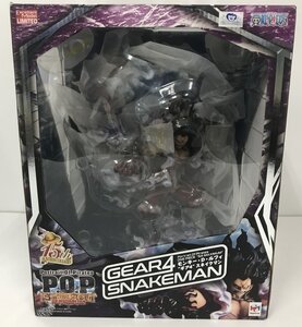 We323★メガハウス ワンピース Portrait.Of.Pirates “SA-MAXIMUM” モンキー・D・ルフィ ギア“4” スネイクマン P.O.P フィギュア 中古★