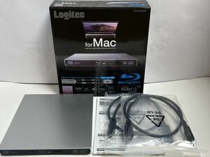 Logitec USB3.2 9.5mm薄 Type-C BDXL対応 Mac対応 ポータブルブルーレイドライブ シルバー LBD-PVC6UCMSV　未使用品