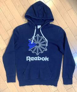 Reebokリーボック スウェットフーディ 紺 M