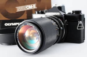 OLYMPUS オリンパス OM-2 SLR Film Camera + Zuiko 35-105mm f/3.5-4.5 Lens 現状品 ジャンク J529