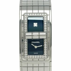 CHANEL シャネル H5145 CODE COCO コードココ ブラック ベゼルダイヤ ギャランティカードあり クオーツ J63887