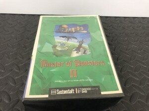 X68000 マイコンソフト ファンタジー・ウォーゲーム/マスターオブモンスターズⅡ 動作未確認 画像の物のみ 送料無料【F0621-18】