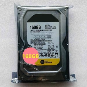 【中古】MIDTY HDD 160GB 3.5インチ SATA 3Gb/s 16MB 7200RPM 内蔵HDD用 デスクトップHDD用 WD160