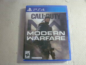 海外版PS4ソフト《Call Of Duty: Modern Warfare》中古