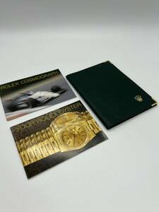 ロレックス ROLEX 1999年 A番 16528 16520 16523 16518 デイトナ DAYTONA 冊子 付属品 英語表記 オイスター冊子 2000年 パスケース