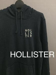 ホリスター HOLLISTER 【美品】 【おすすめ】 トレーナー パーカー フード 長袖 ネイビー メンズ Sサイズ !●&