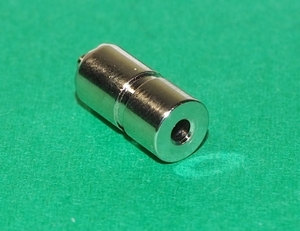 【10個組】パネル取り付け型DCジャック 外径Φ2.0/内径Φ0.6mmのプラグを挿すためのメスコネクタ 外径Φ6.0mm 全長13.6mm 嵌め込みタイプ