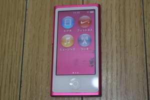 ★Apple iPod nano 第7世代 16GB ジャンク MKMV2Jピンク★アイポッドナノ