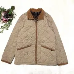 AIGLE キルティング　ジャンパー　ジャケット　レディース　ベージュ　エーグル