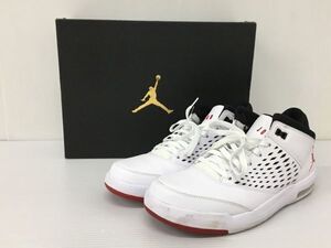 K11-443-149【中古美品】Nike Air Jordan Flight Origin 4 White Red ナイキ エアジョーダン フライト オリジン4 921196-101 / 29.0cm