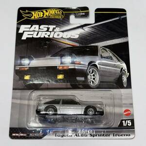 【1円スタート】ホットウィール ワイルド・スピード Toyota AE86 Sprinter Trueno