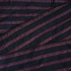 古布藍染木綿つぎはぎ端切れジャパンヴィンテージファブリックテキスタイルリメイク素材 japanese fabric vintage indigo cotton stripe