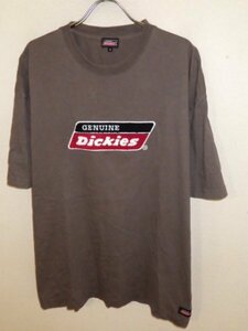 z4709Dickies★ディッキーズ★パイル地ワッペン付き★半袖Ｔシャツ★サイズ3Ｌ★ビッグサイズ★ＵＳＡ★激安★レア★送料格安