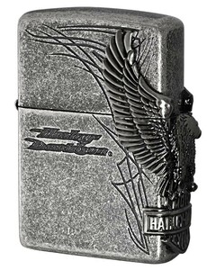 Zippo ジッポライター 日本限定Zippo Harley Davidson ハーレーダビッドソン サイドメタル HDP-65