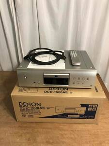 ジャンク品　外箱付き外観美品　DENON DCD-1500AE