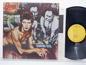 David Bowie(デビッド・ボウイー)「Diamond Dogs(ダイアモンドの犬)」LP（12インチ）/RCA(RPL-2104)/洋楽ロック