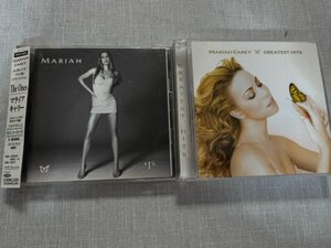 MARIAH CAREYマライアキャリー BESTアルバムCD2枚セット「GREATEST HITS」「The Ones」