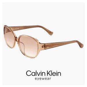 新品 レディース 小さめ カルバンクライン サングラス ck4336sa 204 calvin klein オーバル 型 UVカット UV400 紫外線対策