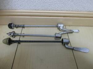 シマノ　SHIMANO クイックレバー 3本セット　中古良品！！ 