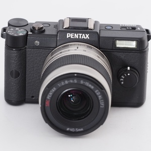 PENTAX ペンタックス ミラーレス一眼 Q レンズキット ブラック PENTAXQLKBK #11520