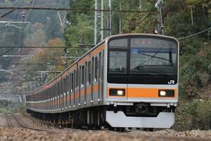 【鉄道写真】JR中央線、209系1000番台、209-1000、試運転【デジ画像2コマ】