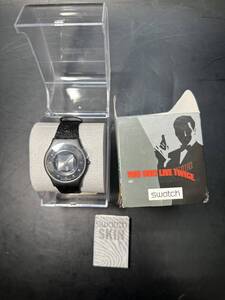 希少　レア　未使用品　SWATCH　スウォッチ　007　007は二度死ぬ　You only Live Twice　腕時計　クオーツ　NS00539