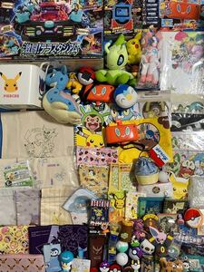 ポケモン　アニメグッズセット　ぬいぐるみ　バッグ　ポケモン図鑑　ニンフィア　エーフィ　ブラッキー　pokemon まとめ売り　大量