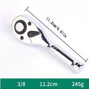 新品 未使用　ショートラチェットハンドル 差込角 9.5mm 3/8　