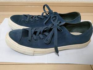 CONVERSE SUEDE ALL STAR OX SHIPS 別注スニーカー ネイビー スエード