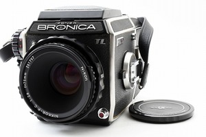 50162 ★実用美品★ ZENZA BRONICA EC-TL 75mm ゼンザブロニカ 中判カメラ