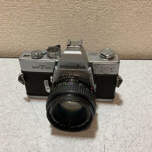 MINOLTA SRT101 CLC レンズ/MINOLTA MC ROKKOR-PF 1:1.7 f＝50mm ミノルタカメラ レンズ　動作1部確認/現状品　I