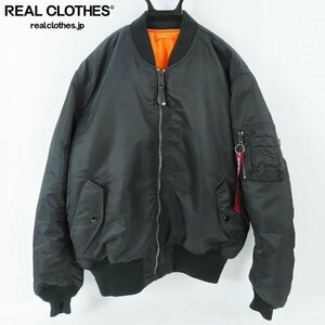 ☆Alpha Industries/アルファ インダストリー リバーシブル フライトジャケット MA-1 IDEALジップ MIL-J-82790J /L /080