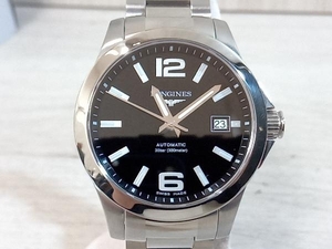 【自動巻き】LONGINES／L3.776.4／黒文字盤／ロンジン／自動巻き／腕時計