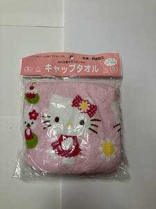 新品★キャップ　タオル　キティちゃん