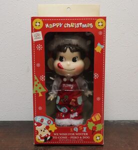 不二家 FUJIYA Peko Happy christmas 1951 ハッピークリスマスペコちゃん フィギュア 人形 ドール 限定品 ｍ22