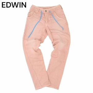 EDWIN エドウィン ER107 ジャージーズ★ リネン混 加工 ストレッチ イージー デニム パンツ ジーンズ Sz.S　メンズ 日本製　C4B01808_4#P