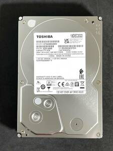 【送料無料】　★ 4TB ★　TOSHIBA / DT02ABA400V　【使用時間： 11 ｈ】　2022年製　新品同様　3.5インチ内蔵HDD　SATA　AVコマンド対応　