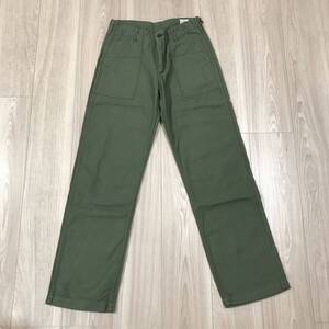 or slow orslow US ARMY FATIGUE PANTS MADE JAPAN オアスロウ ファティーグ ベイカー パンツ ミリタリー アーミー カーゴ カーキ 日本製