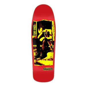 新品 SANTACRUZ サンタクルーズ Knox Punk Reissue トム・ノックス Reissue 復刻 オールドスクール デッキ スケートボード Skateboard