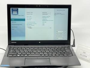 ジャンク/TOSHIBA Ultrabook　R82/A/ Intel　CoreM3-6Y30 1.5GHZ/ 128Ｇ/ 4G /12.5インチ/タッチパネル/タッチペン付き