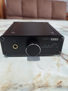 KORG DS-DAC-10 DAC デジタルアナログコンバータ USBケーブル付 USB接続 ハイレゾ 44.1-192 2.8 5.6 ヘッドホンアンプ AUDIO