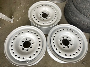 軽量　BS　スーパーラップ　038　６Jx14 PCD114.3 　+38 ３本セット　旧車